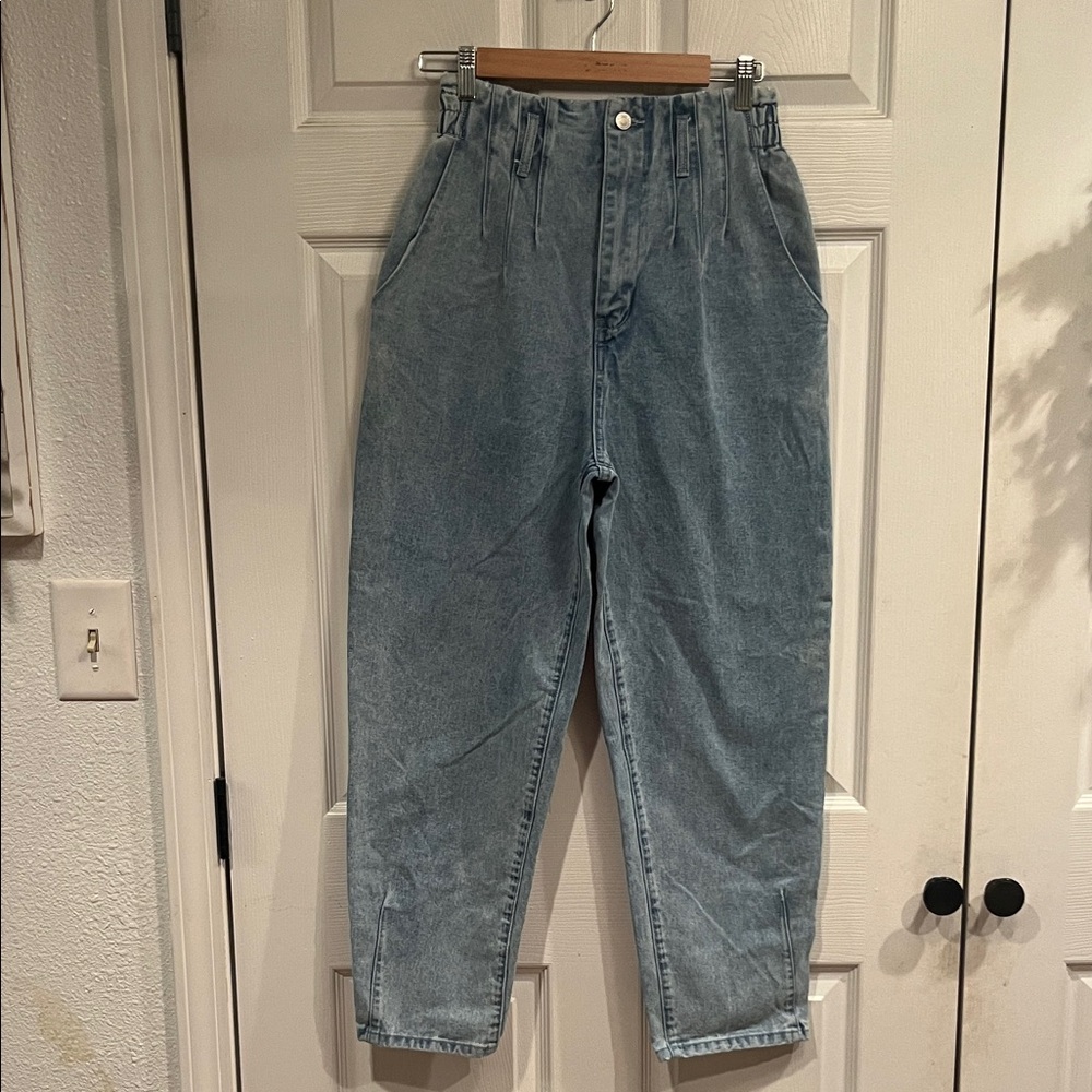 Stylish High Rise Light Blue Jeans